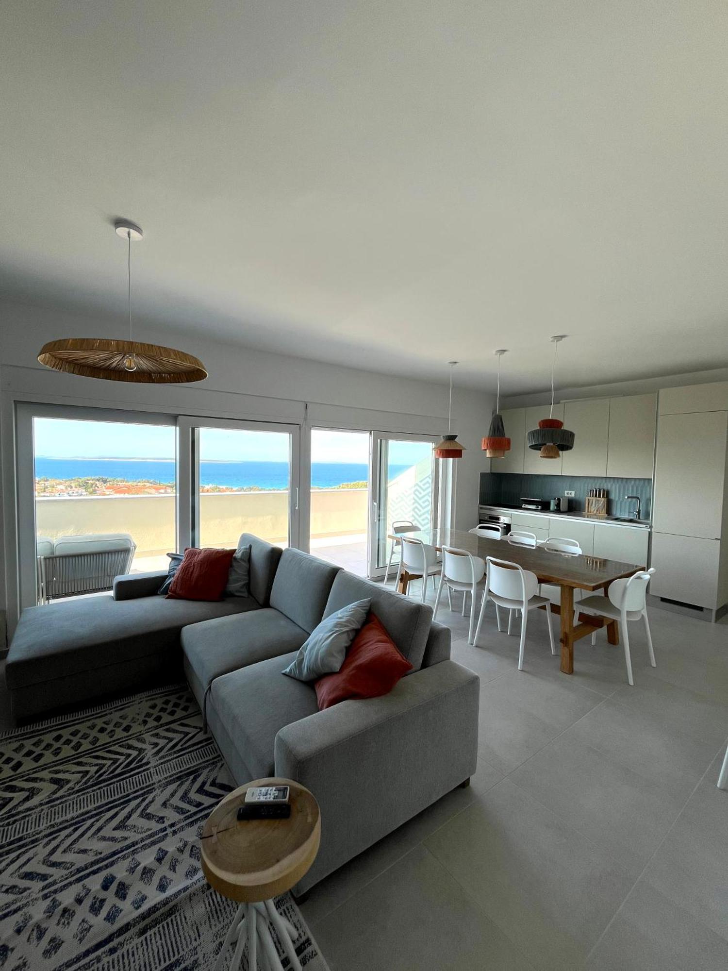 Penthouse Sky Deluxe Lägenhet Novalja Exteriör bild