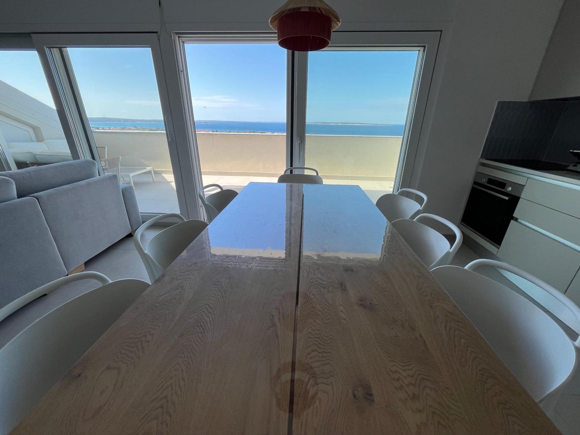 Penthouse Sky Deluxe Lägenhet Novalja Exteriör bild