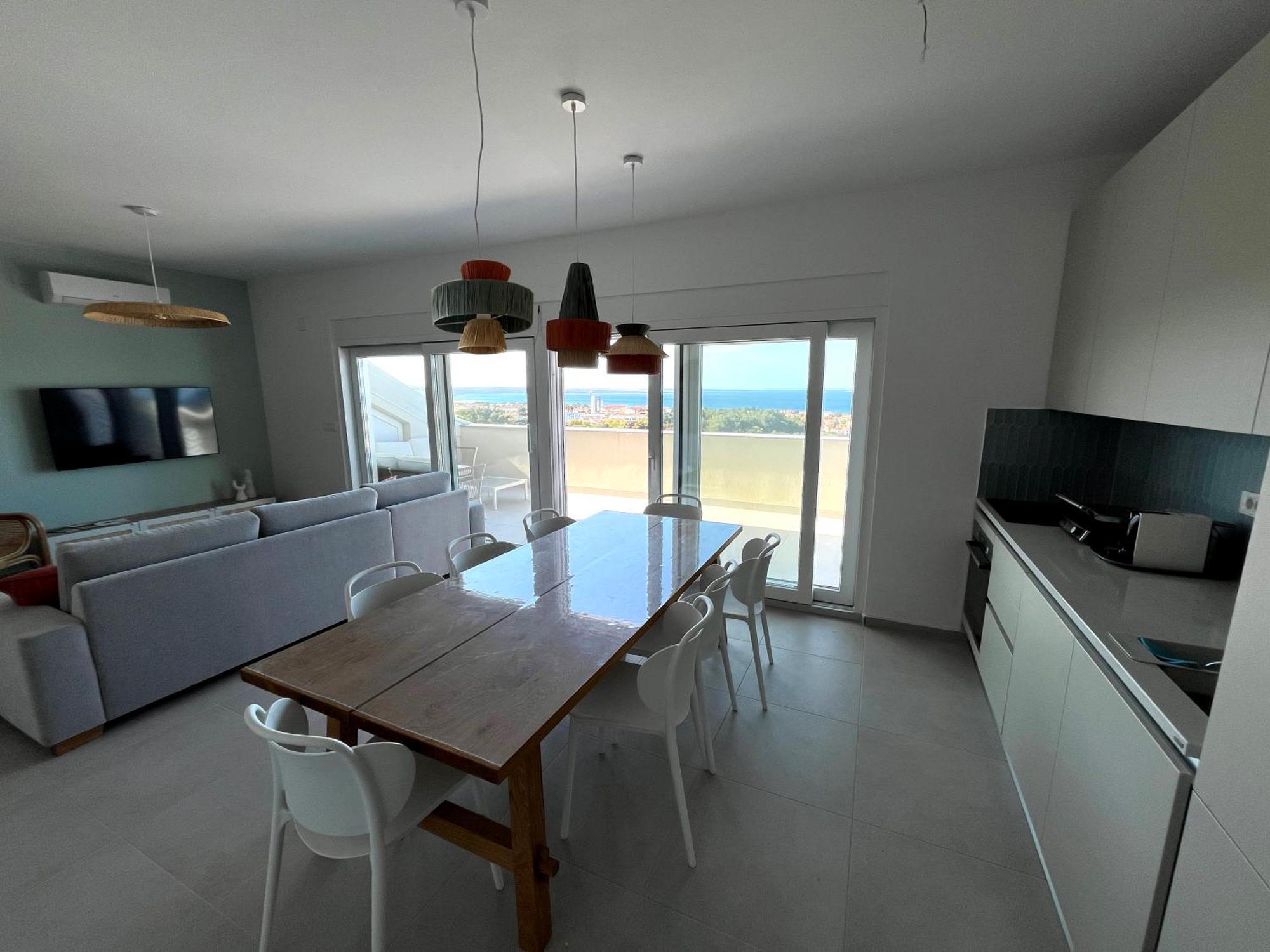 Penthouse Sky Deluxe Lägenhet Novalja Exteriör bild
